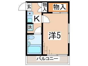 モンテリサイア淵野辺の物件間取画像